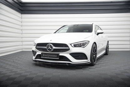 Forreste splitter V.2 Mercedes-Benz CLA A35 AMG / AMG-Line C118