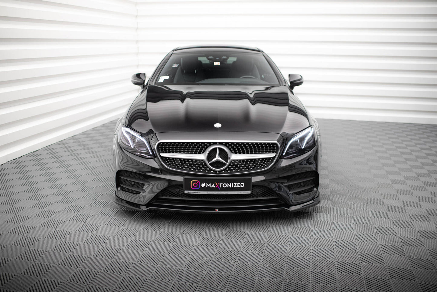 Forreste splitter V.2 Mercedes-Benz E-Class W213 Coupe (C238) / Cabriolet (A238) AMG-Line / 53 AMG