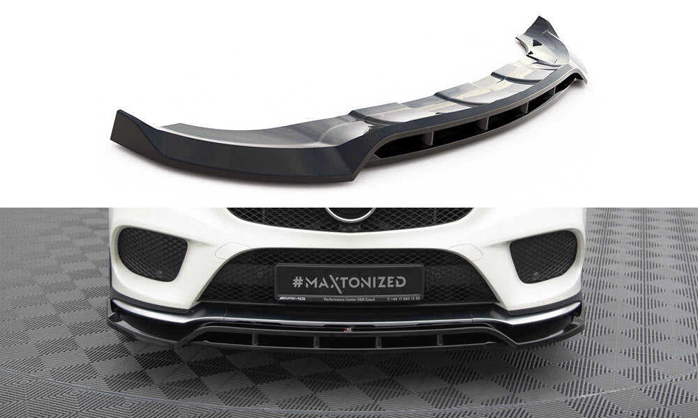 Forreste splitter V.2 Mercedes-Benz GLE Coupe 43 AMG / AMG-Line C292