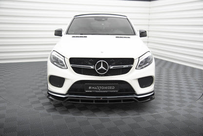 Forreste splitter V.2 Mercedes-Benz GLE Coupe 43 AMG / AMG-Line C292