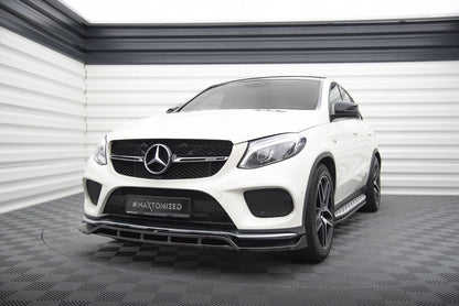 Forreste splitter V.2 Mercedes-Benz GLE Coupe 43 AMG / AMG-Line C292