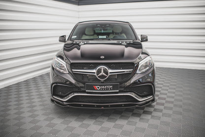 Forreste splitter V.2 Mercedes-Benz GLE Coupe / SUV 63 AMG C292 / W166