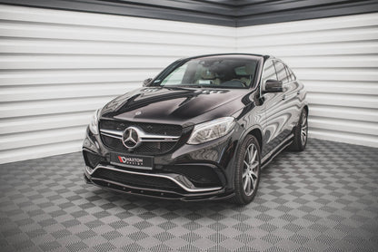 Forreste splitter V.2 Mercedes-Benz GLE Coupe / SUV 63 AMG C292 / W166