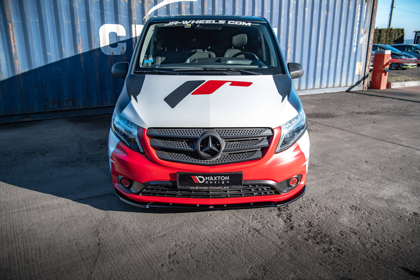 Forreste splitter V.2 Mercedes-Benz Vito W447 Facelift