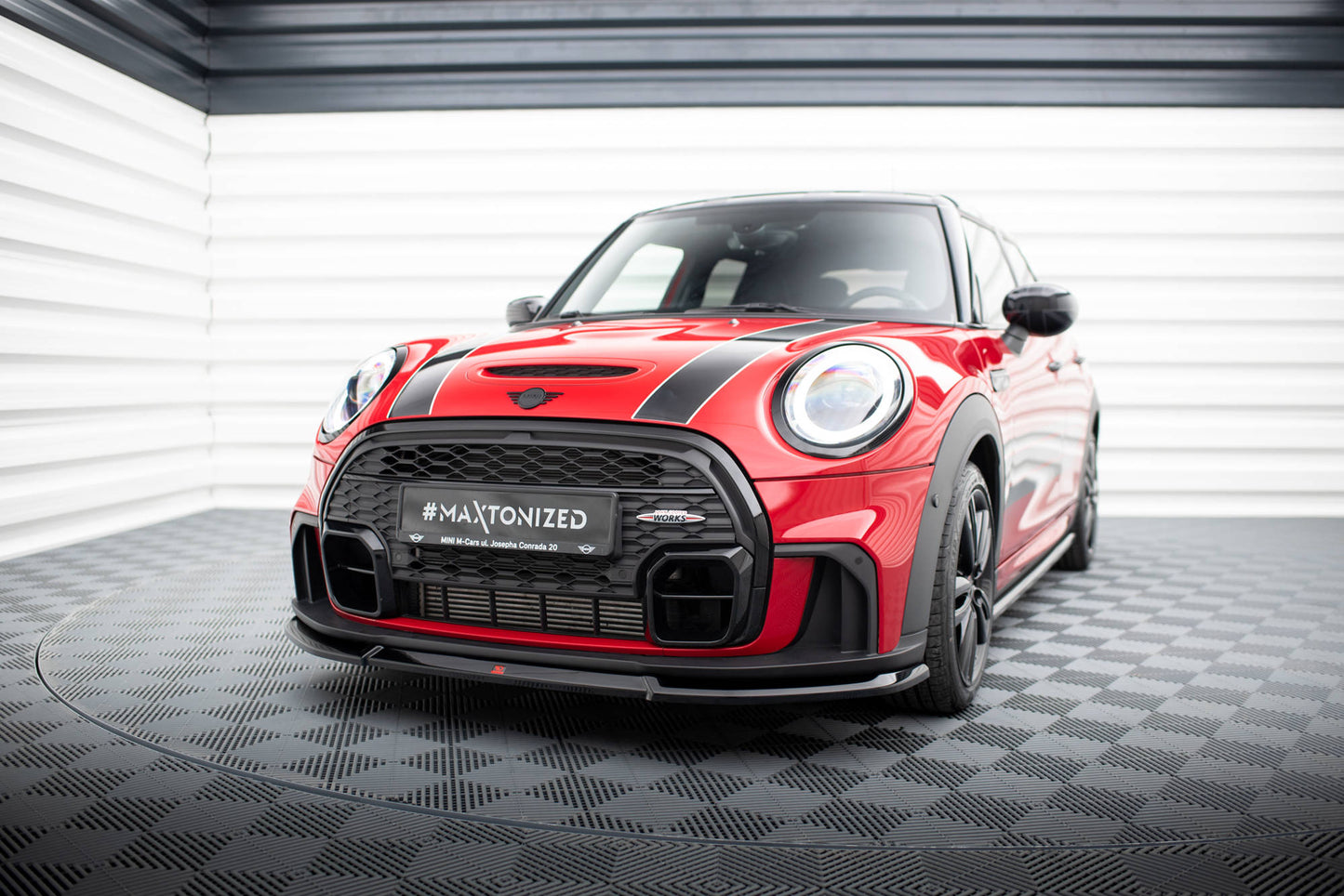Forreste splitter V.2 Mini Cooper S John Cooper Works F56 Facelift