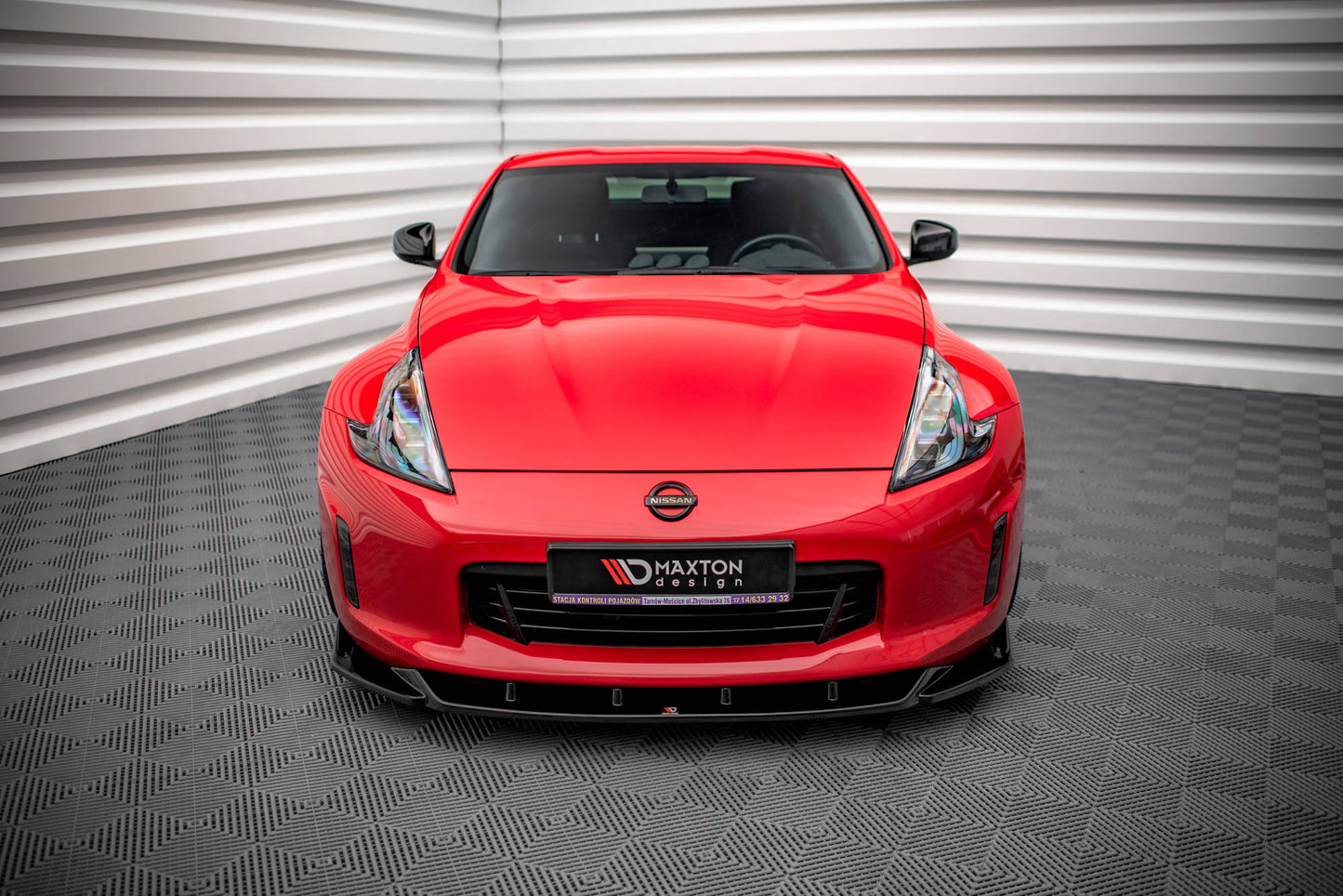Forreste splitter V.2 Nissan 370Z Facelift