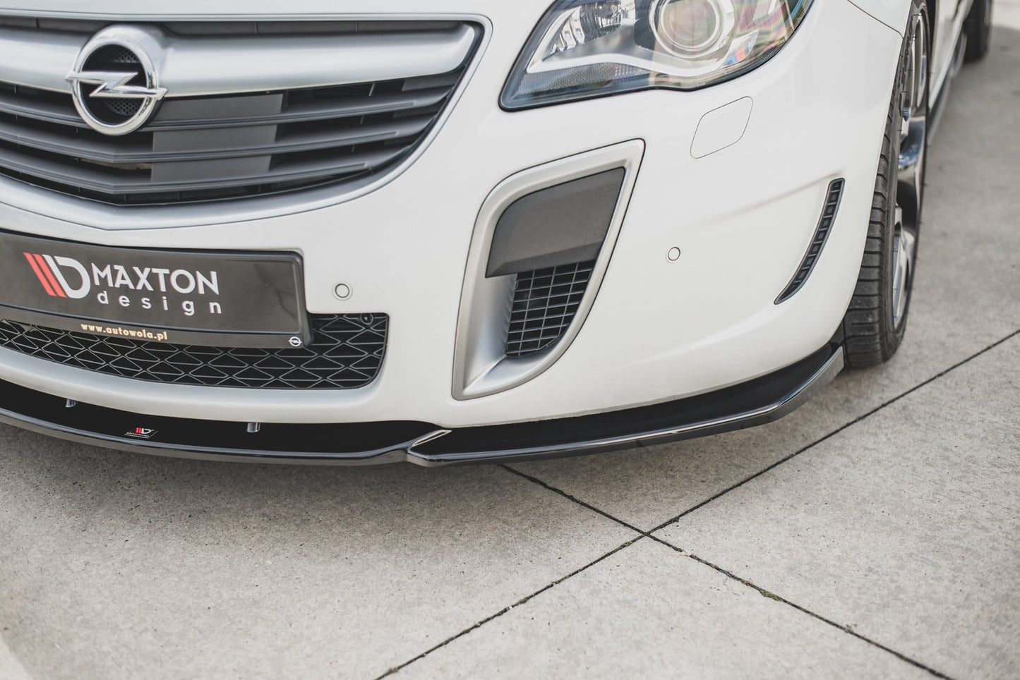 Forreste splitter V.2 Opel Insignia Mk. 1 OPC Facelift