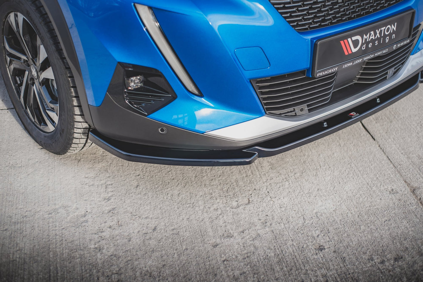 Forreste splitter V.2 Peugeot 2008 Mk2