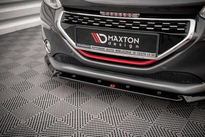 Forreste splitter V.2 Peugeot 208 GTi Mk1