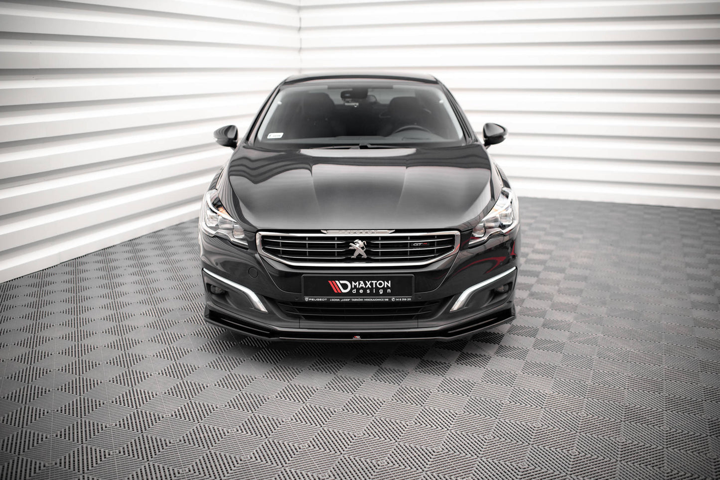 Forreste splitter V.2 Peugeot 508 GT Mk1 Facelift