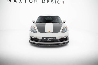 Forreste splitter V.2 Porsche 718 Cayman GTS 982c