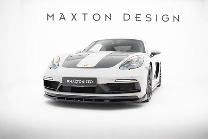 Forreste splitter V.2 Porsche 718 Cayman GTS 982c