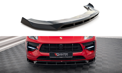 Forreste splitter V.2 Porsche Macan GTS / Sport Design Mk1 Facelift