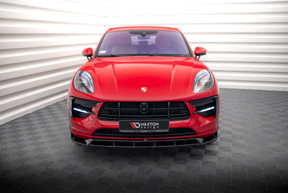 Forreste splitter V.2 Porsche Macan GTS / Sport Design Mk1 Facelift