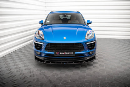 Forreste splitter V.2 Porsche Macan Mk1