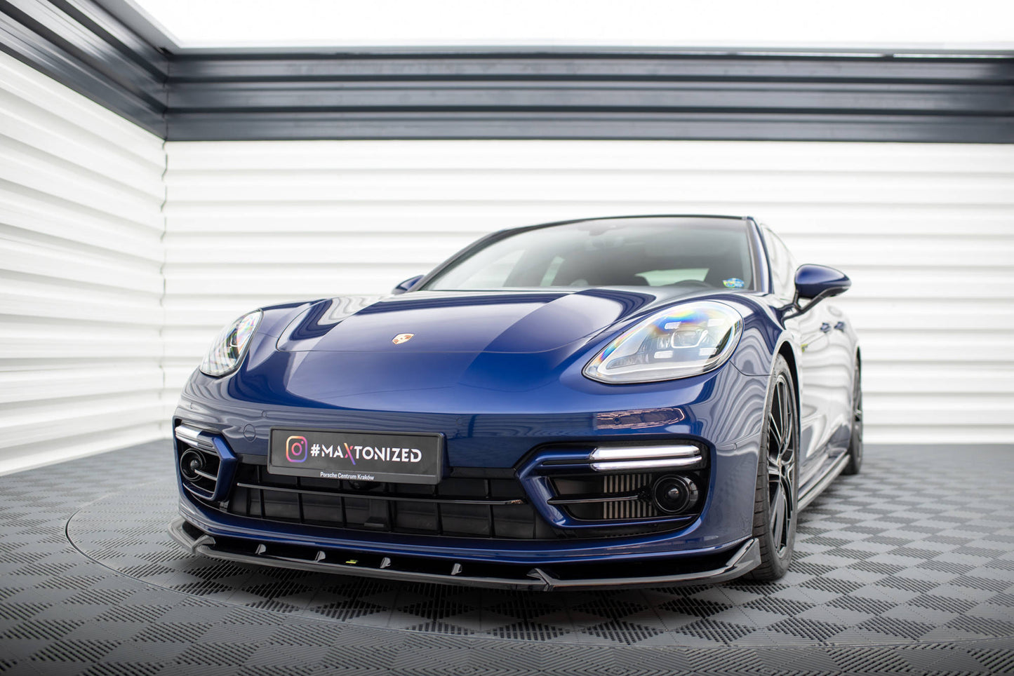 Forreste splitter V.2 Porsche Panamera E-Hybrid 971 Facelift