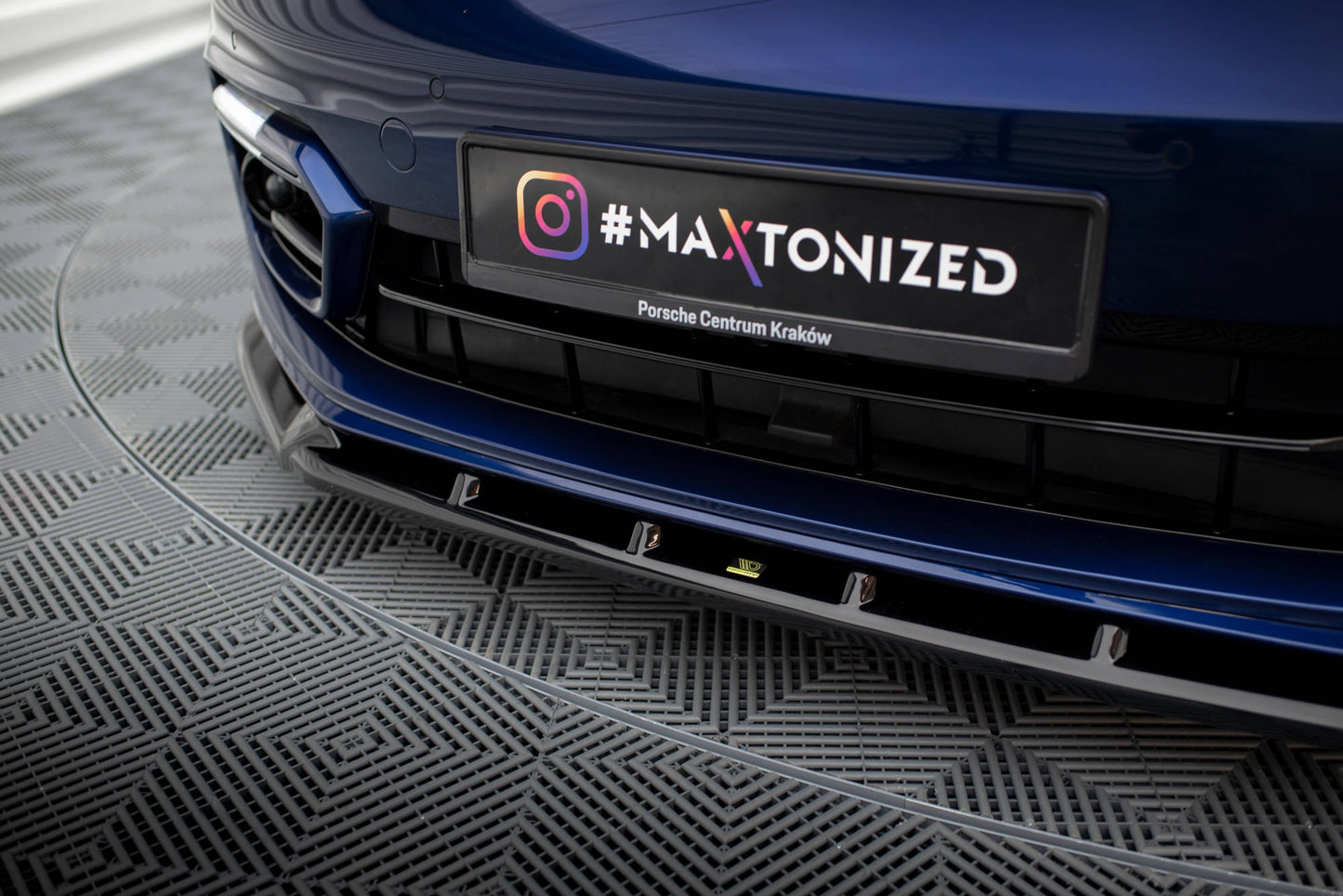 Forreste splitter V.2 Porsche Panamera E-Hybrid 971 Facelift