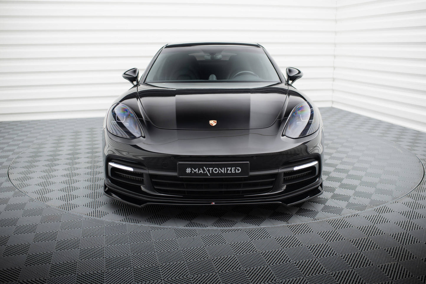 Forreste splitter V.2 Porsche Panamera E-Hybrid / Panamera 4S 971