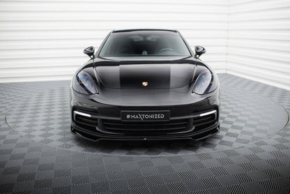Forreste splitter V.2 Porsche Panamera E-Hybrid / Panamera 4S 971