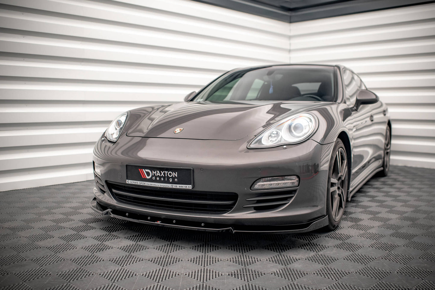 Forreste splitter V.2 Porsche Panamera / Panamera Diesel 970