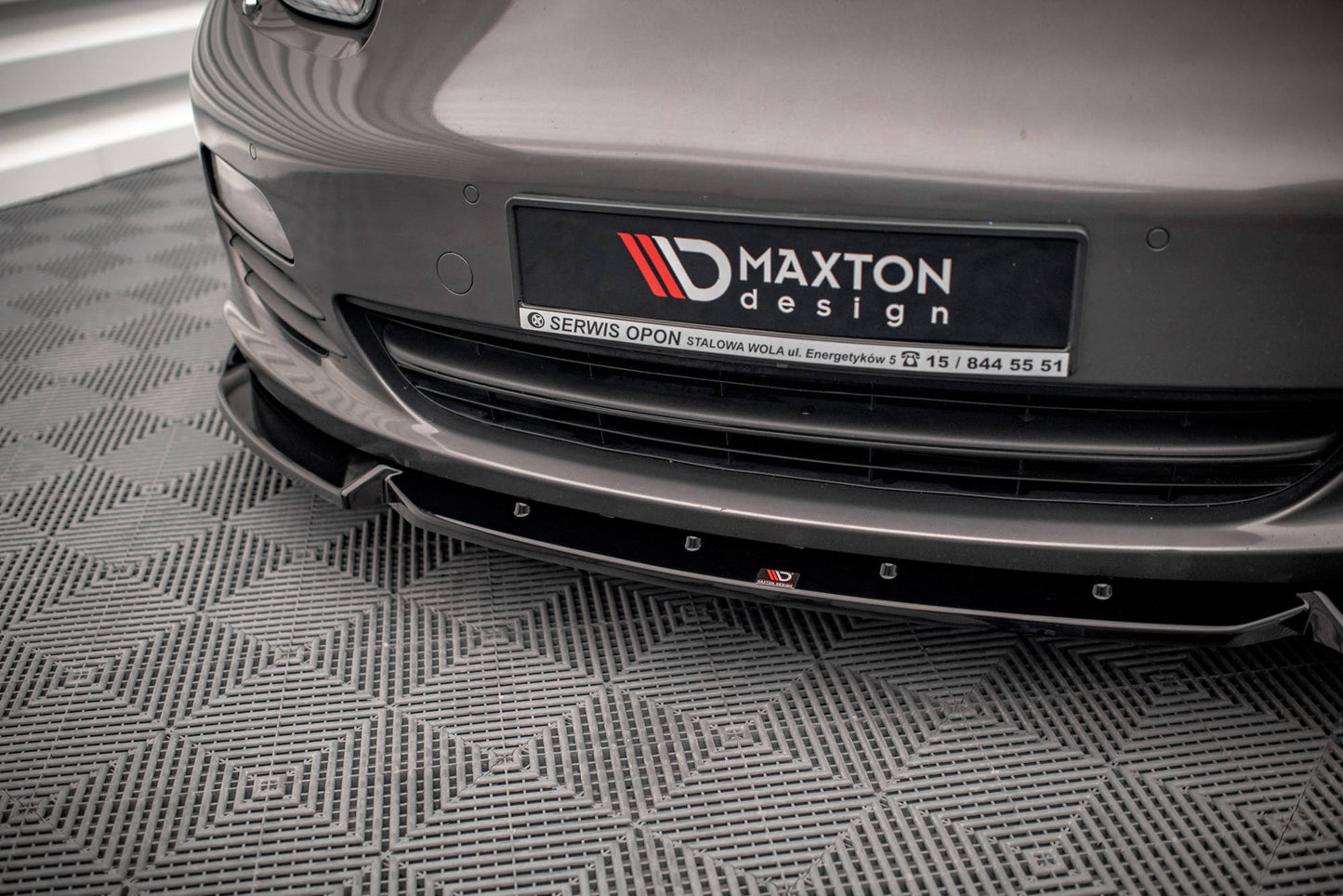 Forreste splitter V.2 Porsche Panamera / Panamera Diesel 970