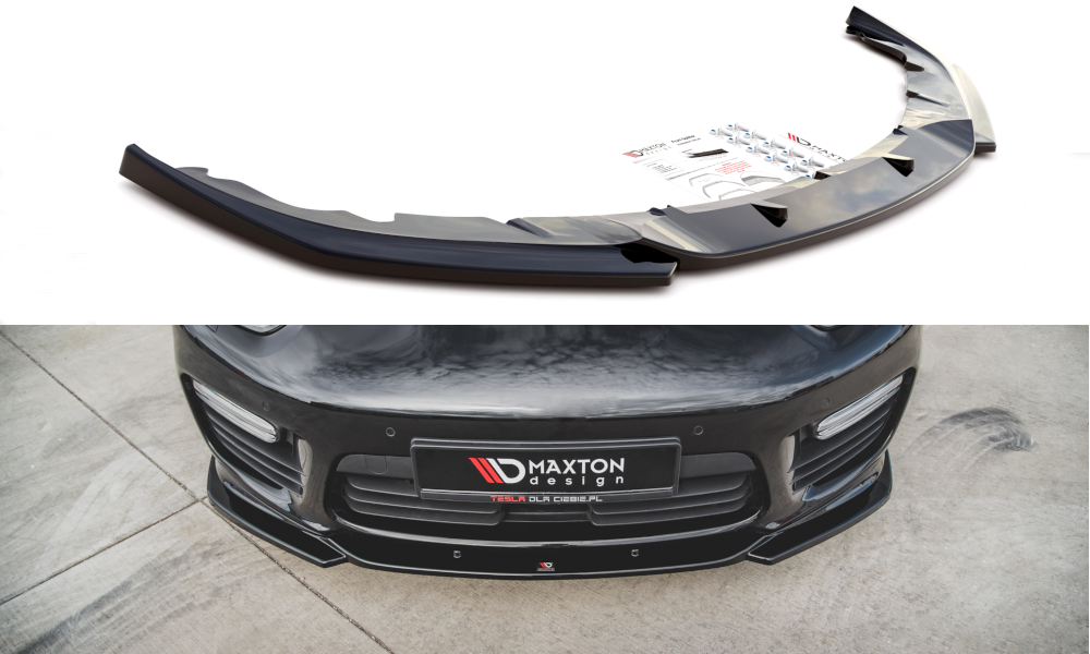 Forreste splitter V.2 Porsche Panamera Turbo 970 Facelift