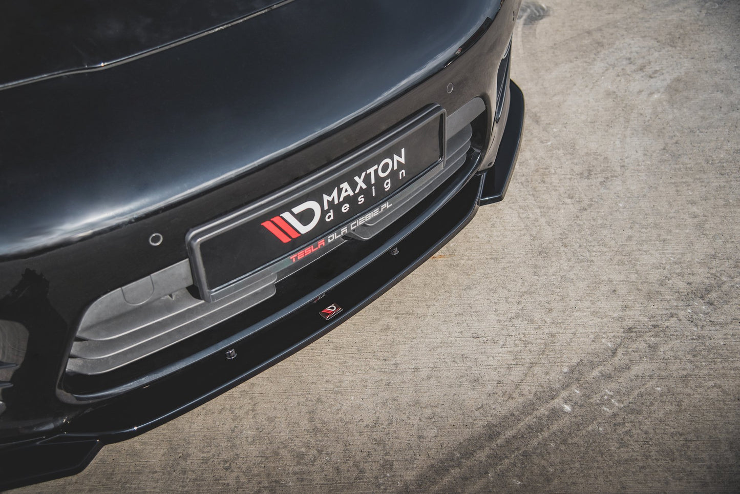 Forreste splitter V.2 Porsche Panamera Turbo 970 Facelift