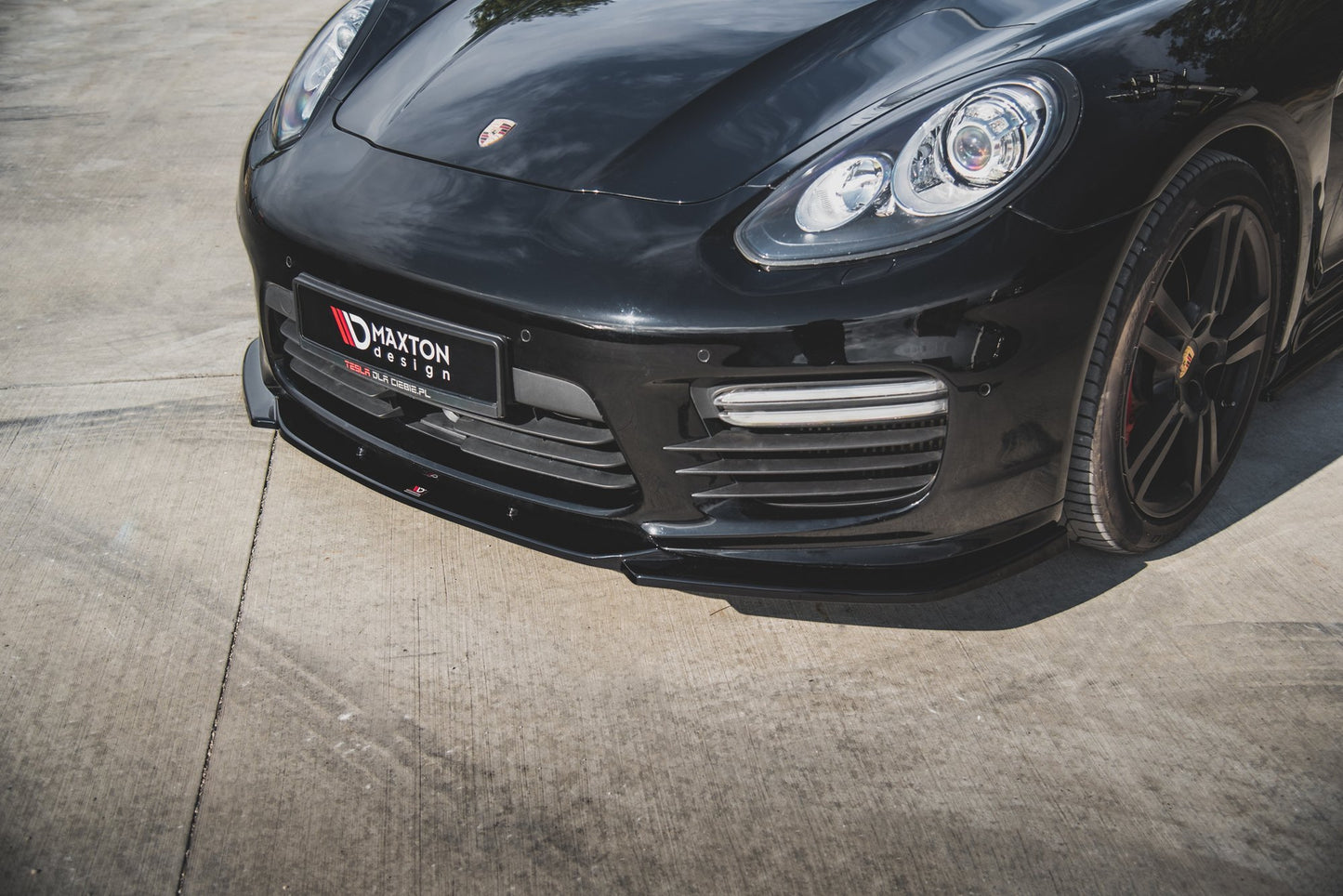 Forreste splitter V.2 Porsche Panamera Turbo 970 Facelift
