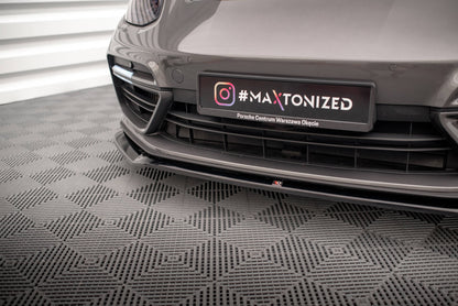 Forreste splitter V.2 Porsche Panamera Turbo S E-Hybrid