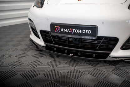 Forreste splitter V.2 Porsche Panamera Turbo Sport Design Package 970