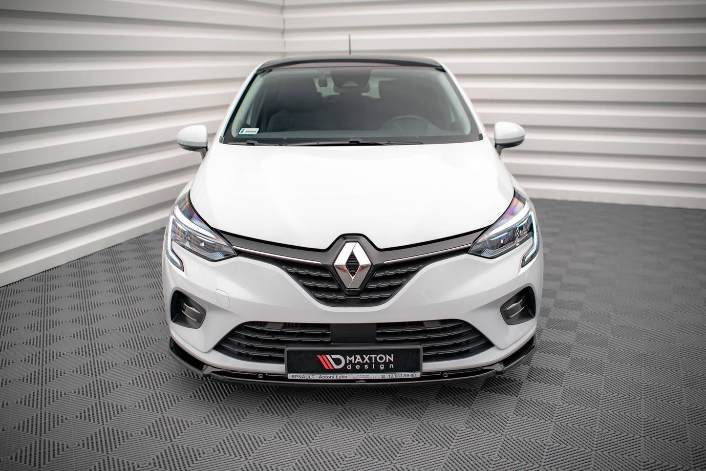 Forreste splitter V.2 Renault Clio Mk5