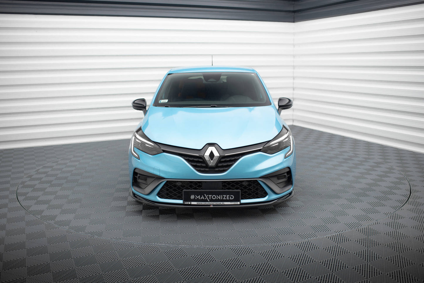 Forreste splitter V.2 Renault Clio R.S. Line Mk5