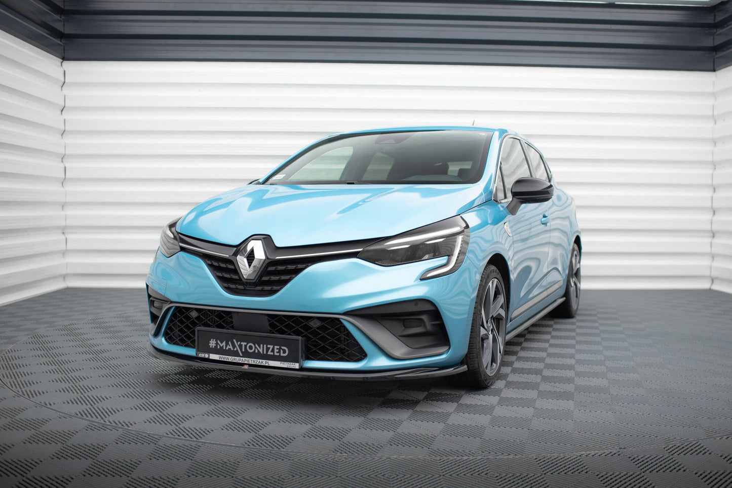 Forreste splitter V.2 Renault Clio R.S. Line Mk5