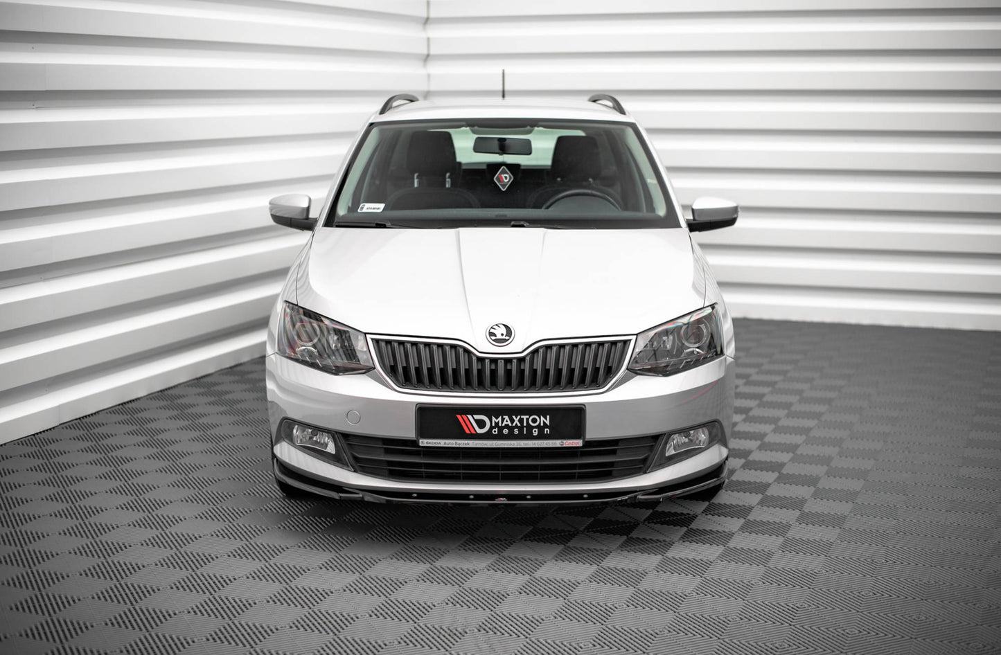 Forreste splitter V.2 Skoda Fabia Mk3