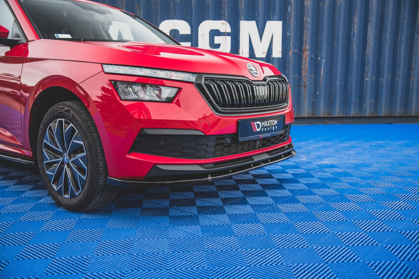 Forreste splitter V.2 Skoda Kamiq Mk1