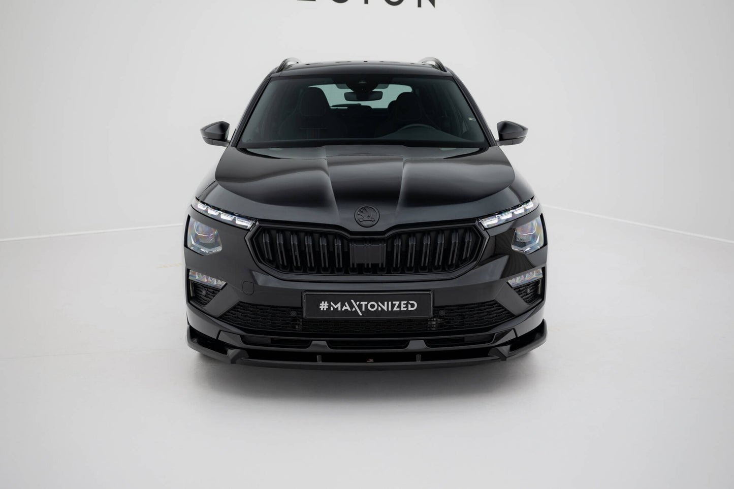 Forreste splitter V.2 Skoda Kamiq Monte Carlo Mk1 Facelift