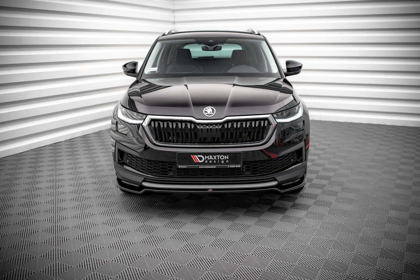Forreste splitter V.2 Skoda Kodiaq Mk1 Facelift