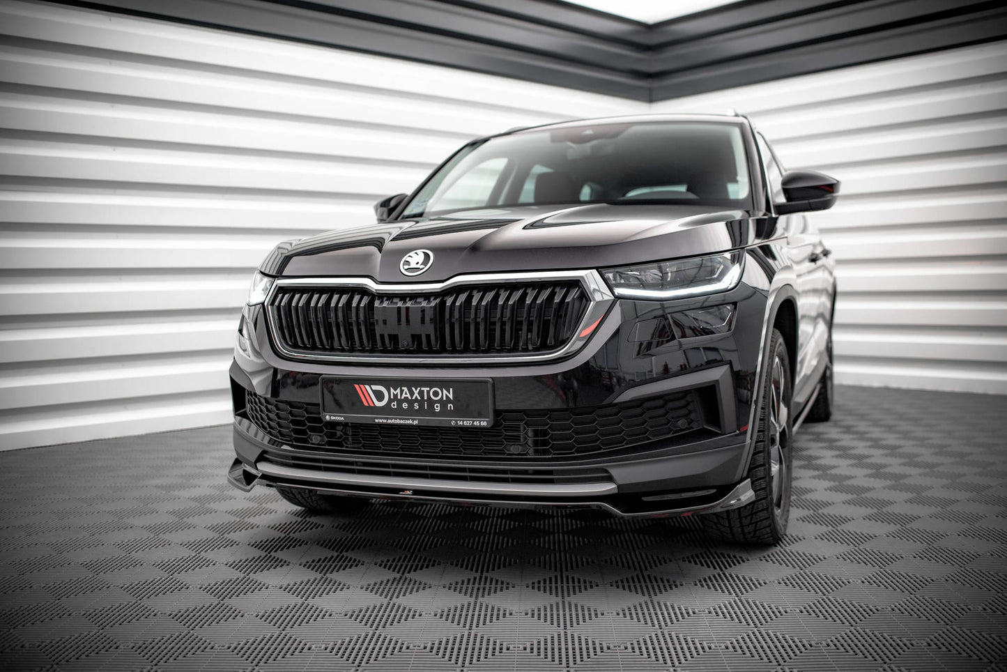 Forreste splitter V.2 Skoda Kodiaq Mk1 Facelift