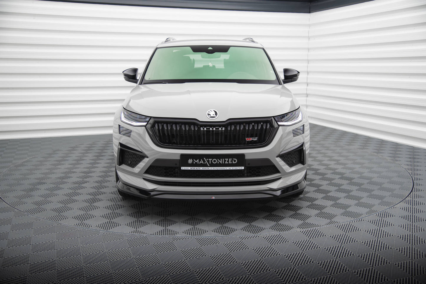 Forreste splitter V.2 Skoda Kodiaq RS Mk1 Facelift