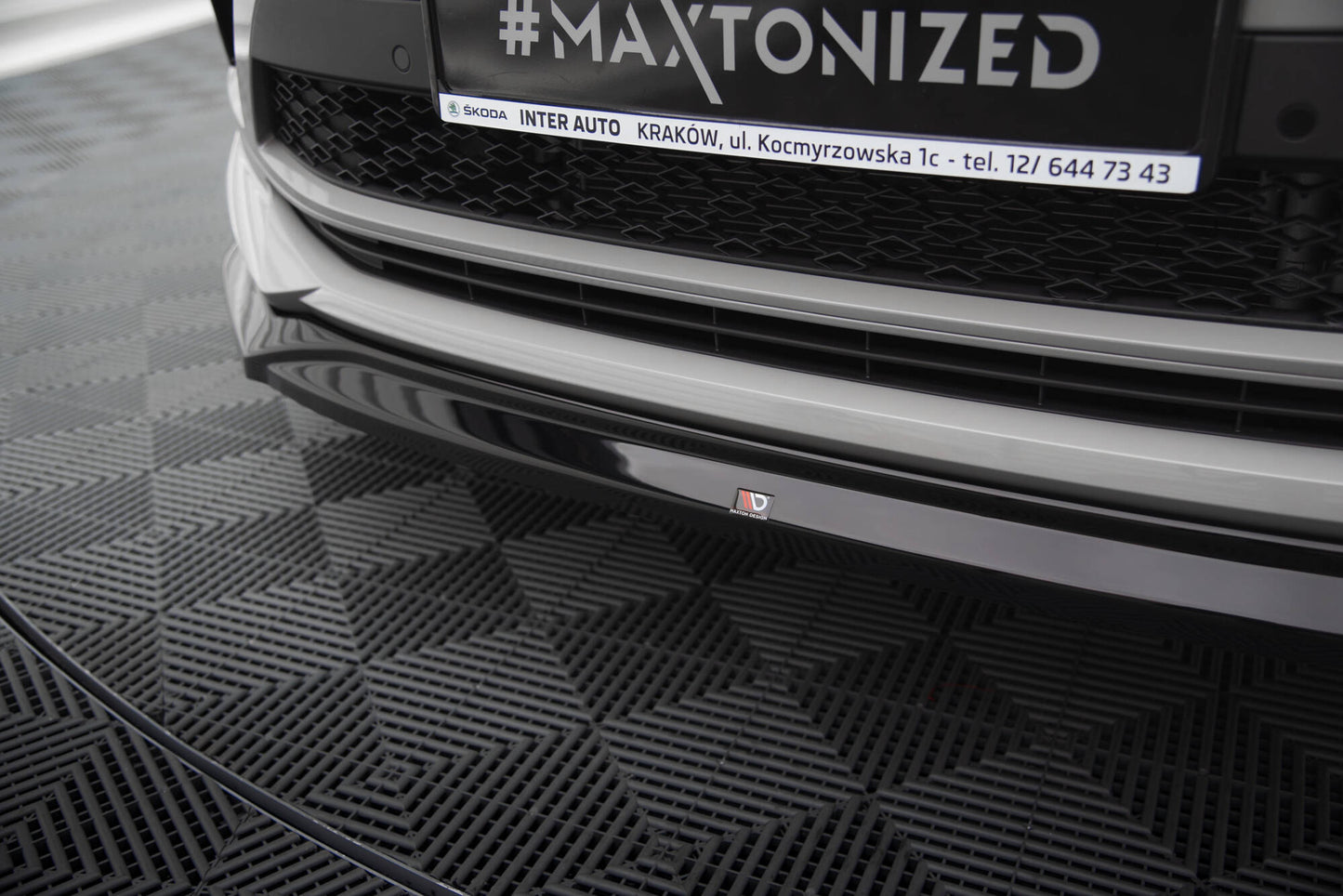Forreste splitter V.2 Skoda Kodiaq RS Mk1 Facelift