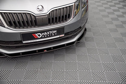 Forreste splitter V.2 Skoda Octavia Mk3 Facelift
