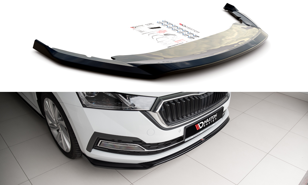 Forreste splitter V.2 Skoda Octavia Mk4