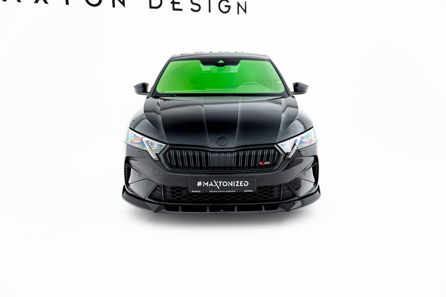 Forreste splitter V.2 Skoda Octavia RS Liftback / Combi Mk4 Facelift