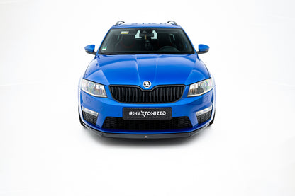 Forreste splitter V.2 Skoda Octavia RS Mk3