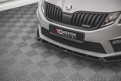 Forreste splitter V.2 Skoda Octavia RS Mk3 Facelift