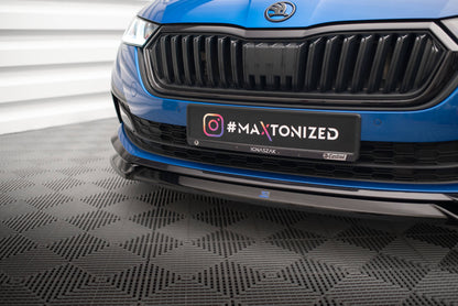 Forreste splitter V.2 Skoda Octavia Sportline Mk4