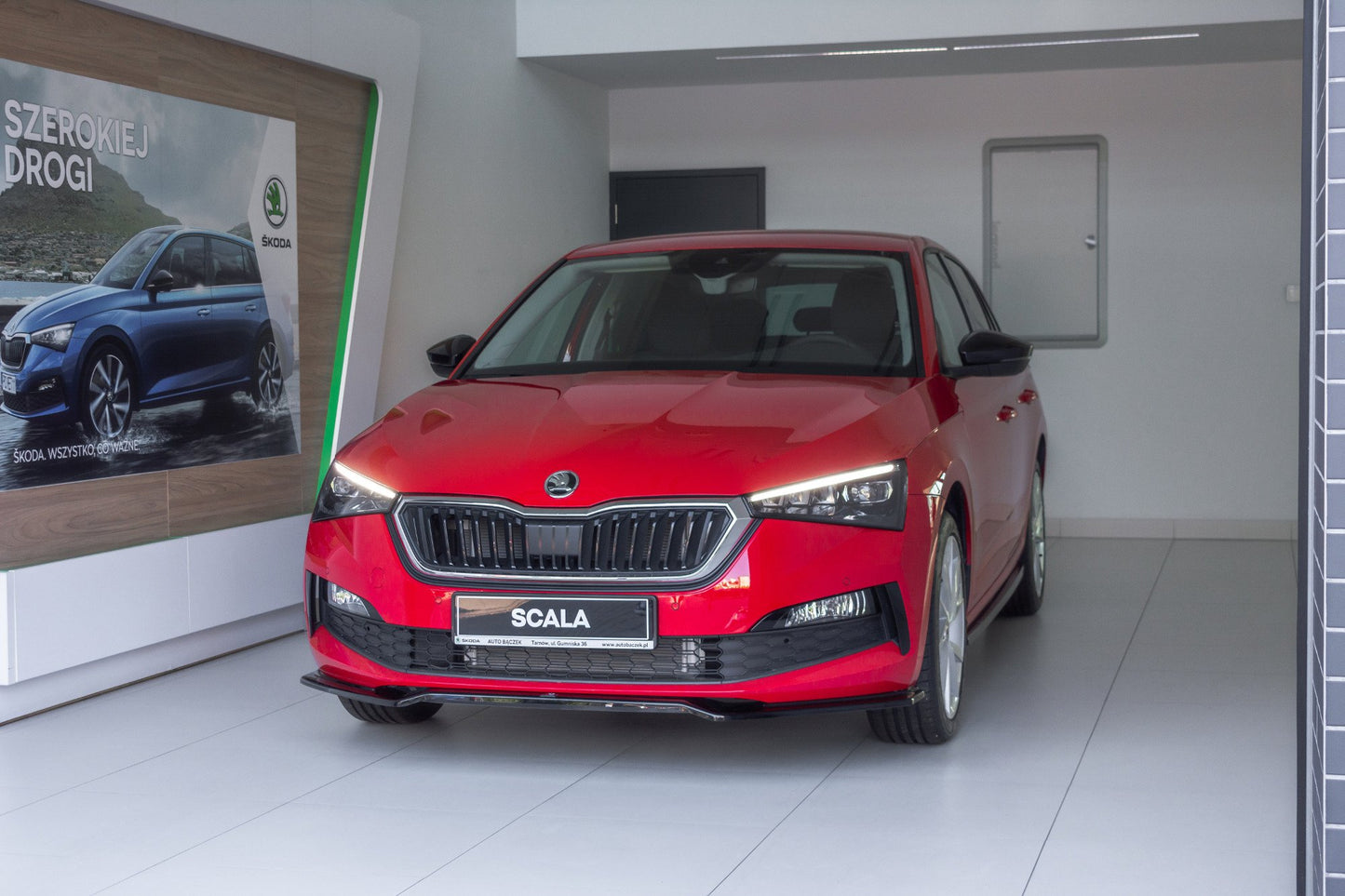 Forreste splitter V.2 Skoda Scala