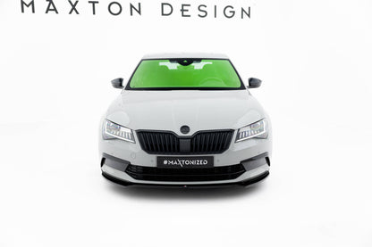 Forreste splitter V.2 Skoda Superb Liftback / Combi Mk3