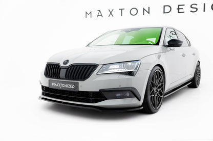 Forreste splitter V.2 Skoda Superb Liftback / Combi Mk3