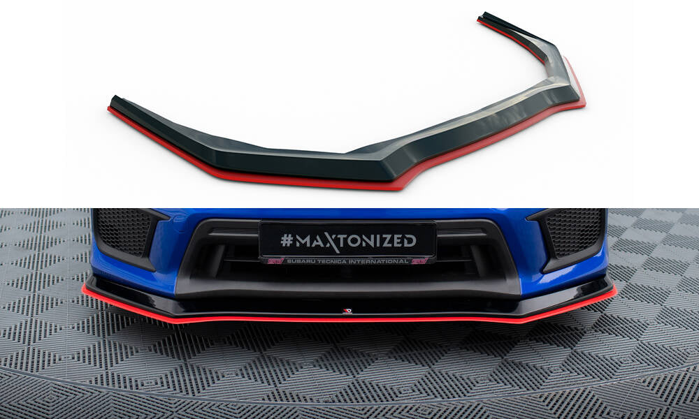 Forreste splitter V.2 Subaru WRX STI Mk1 Facelift